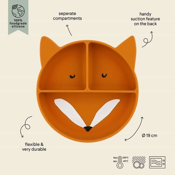Trixie - Silikonfödelseskål Mr Fox