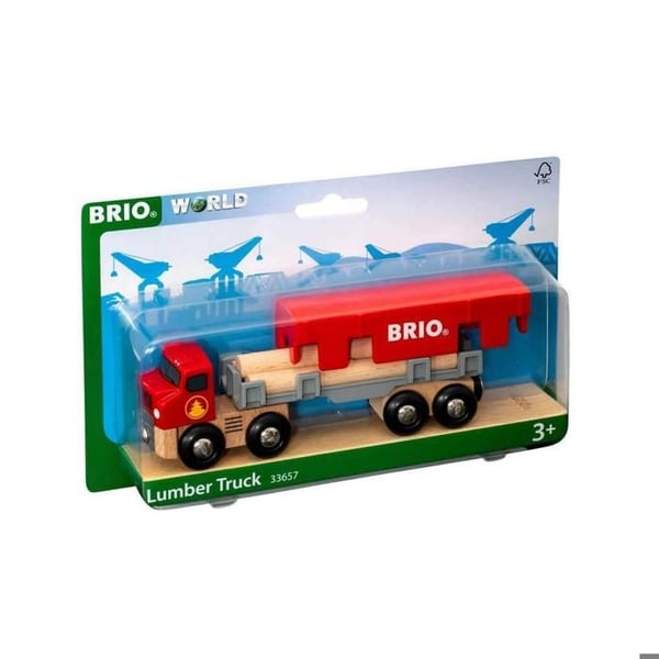 Ravensburger Trätransportbil - Röd - Trä - 223x40x133 mm