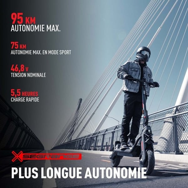 Trottinett elektrisk Segway SuperScooter GT3 E