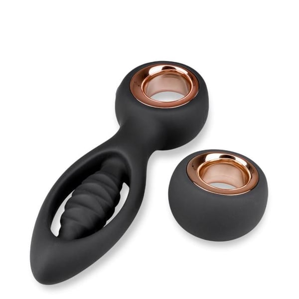 Analplugg Vibrant Hauk - Noir