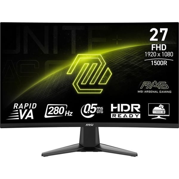 Gaming Skärm - MSI - MAG 276CXF - 27 tum - Ultra HD 3840x2160 - Svarstid 1ms