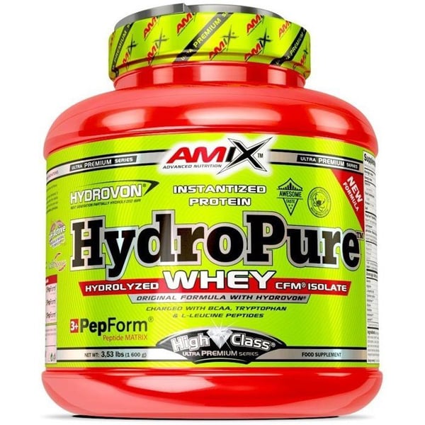 Amix Nutrition HydroPure Whey Protein, 1600g, gräddig vaniljmjölk