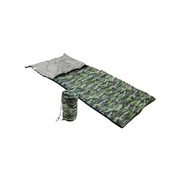 Sovsäck med camouflage-mönster för en person 190 x 75 cm