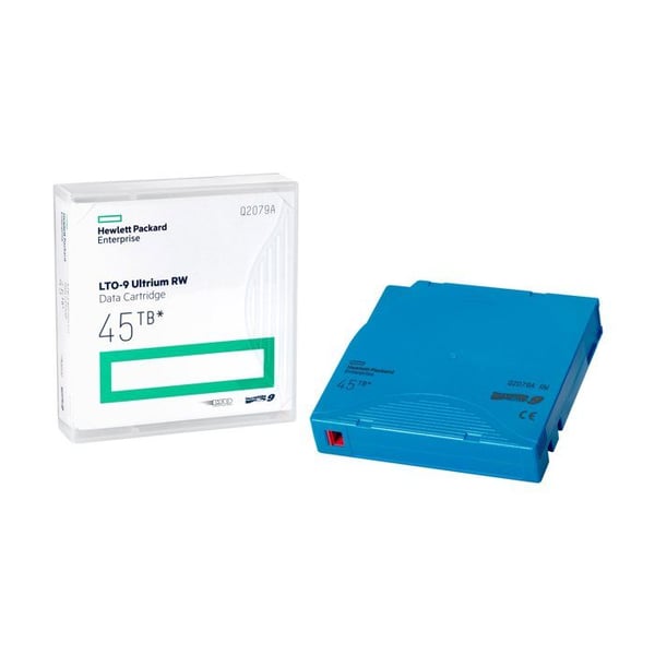 HP LTO9 Q2079A Ultrium LTO självhäftande remsa - 45 TB lagringskapacitet - 1,44 TB/timme avkastning