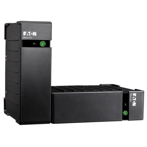 Inverter - EATON - Ellipse ECO 1600 USB DIN - Off-line UPS - 1600VA (8 DIN-uttag) - Överspänningsskydd - USB-port - EL1600USBDIN- USED