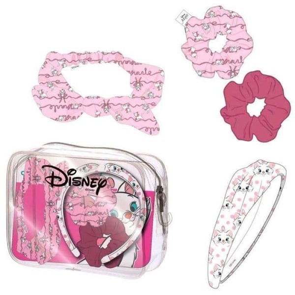 Håraccessoarer - Disney - Marie - Rosa färg - Mått 17,5x12x3cm - För tjejer
