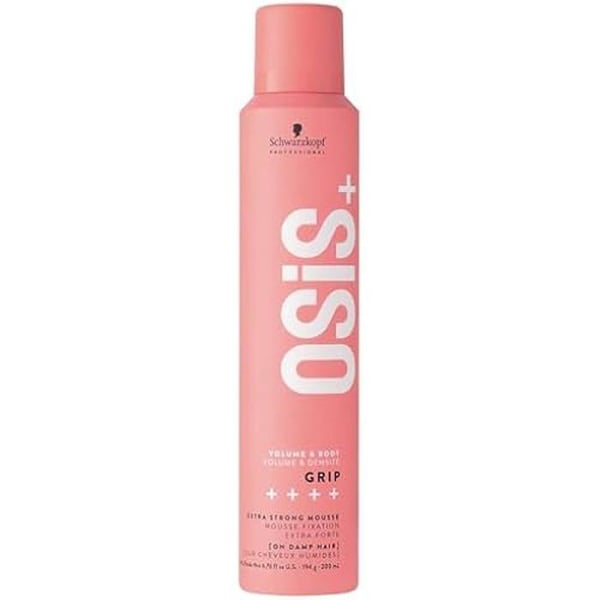 Mousse styling - SCHWARZKOPF - Osis+ Grip - Extrem fixering - 200 ml - Alla hårtyper