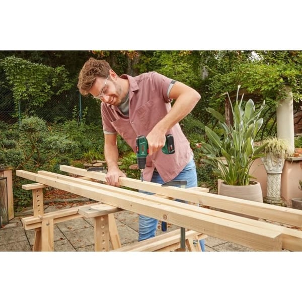 Porakone - Bosch - EasyDrill 18V-40 - Ilman akkua - 13 mm kampi - 2 nopeutta