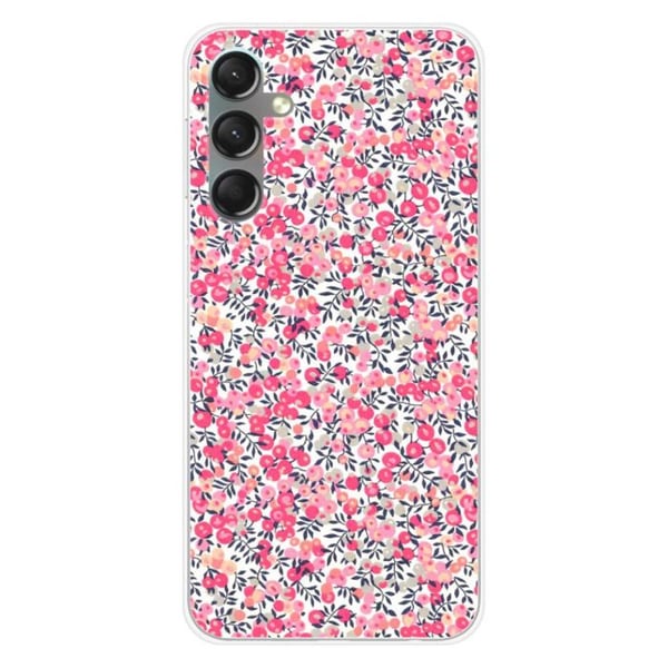 Tryckt silikonfodral kompatibelt Samsung Galaxy A24 4G Liberty Wiltshire Rose