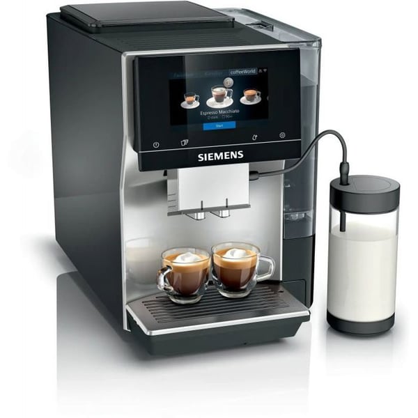 Espresso maskin med kvarn - SIEMENS - TP713R09 - 2,4 l - 15 bar - Svart