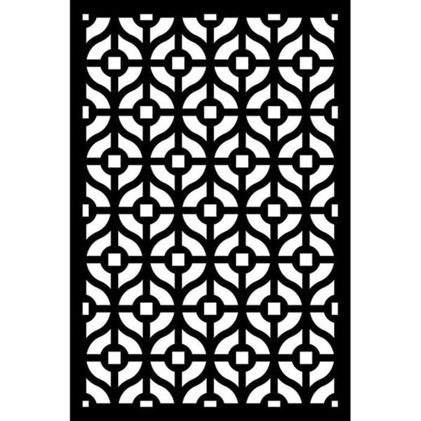 Artemio - Schablon 10x15 cm Geometriska hjul
