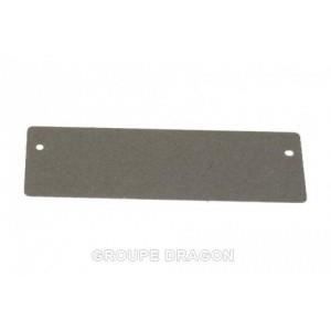Mica wave guide plate för WHIRLPOOL mikrovågor - Exakta mått 13,6cm x 4,5cm