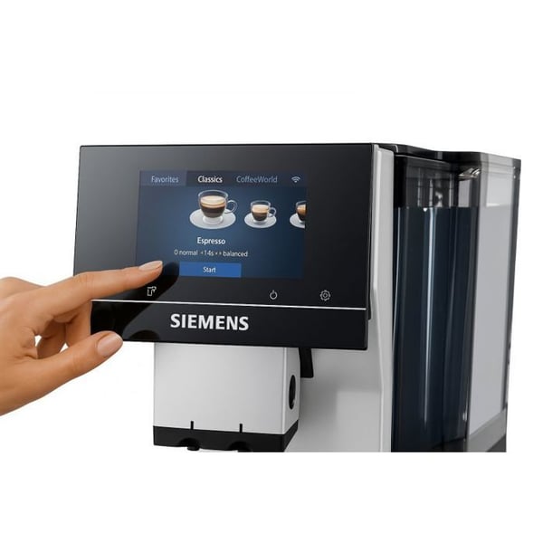 Espresso maskin med kvarn - SIEMENS - TP713R09 - 2,4 l - 15 bar - Svart