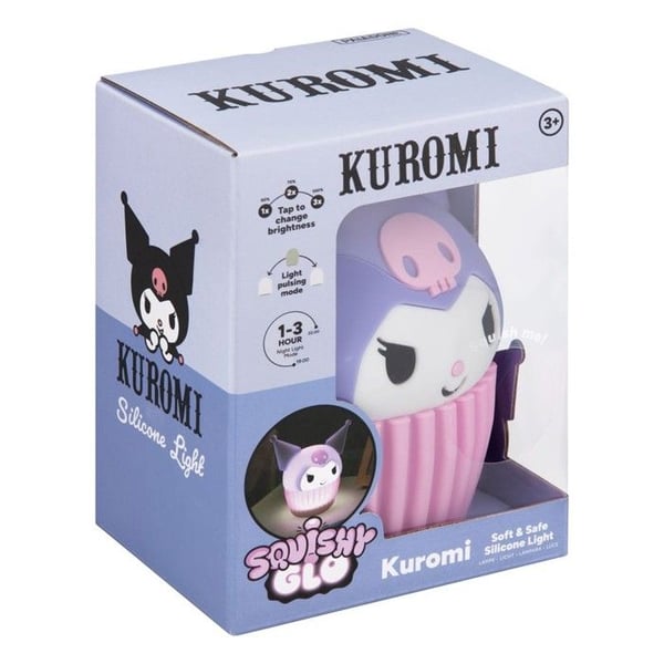 Siliconlampa med uppladdningsbart batteri Paladone Hello Kitty Squishyglo Kuromi