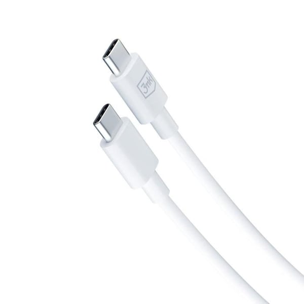 Laddare - 3MK - Hyper - 25W - USB-C - Vit