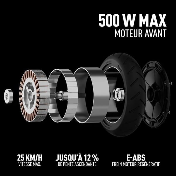 Elscooter - SEGWAY - E2 plus II - 500 W - 8"