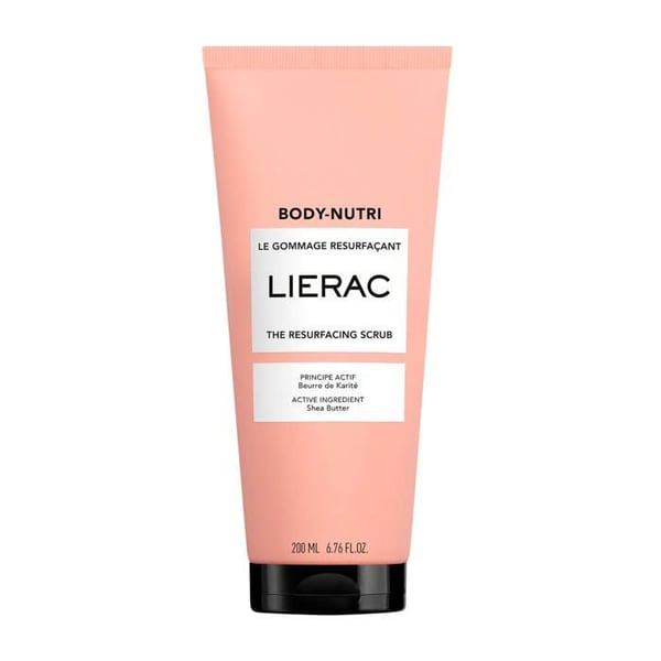 Kroppsskrubb - LIERAC - BODY NUTRI - 200ml - Mild exfoliering - intensiv återfuktning