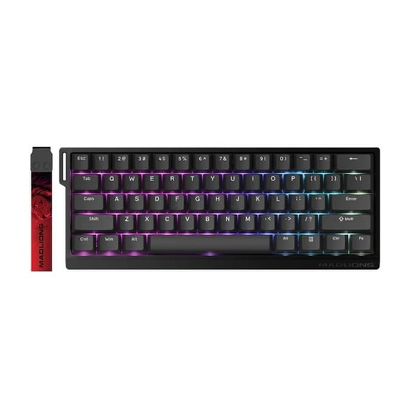 Klaviatur - FGG - MADLIONS MAD 60HE - RGB - Hall-effekt magnetisk - Rapid Trigger