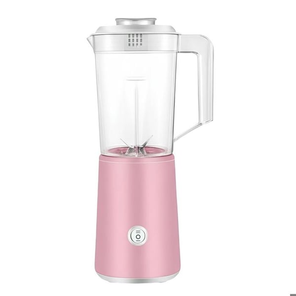 Blender Kompakt för Smoothies och Juicer 1,25L med Rostfria Knappar 250W Rosa