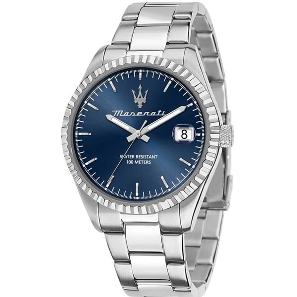 Klocka - MASERATI - R8853100029 - Stål - Silver - Vattentålighet 10 Atm