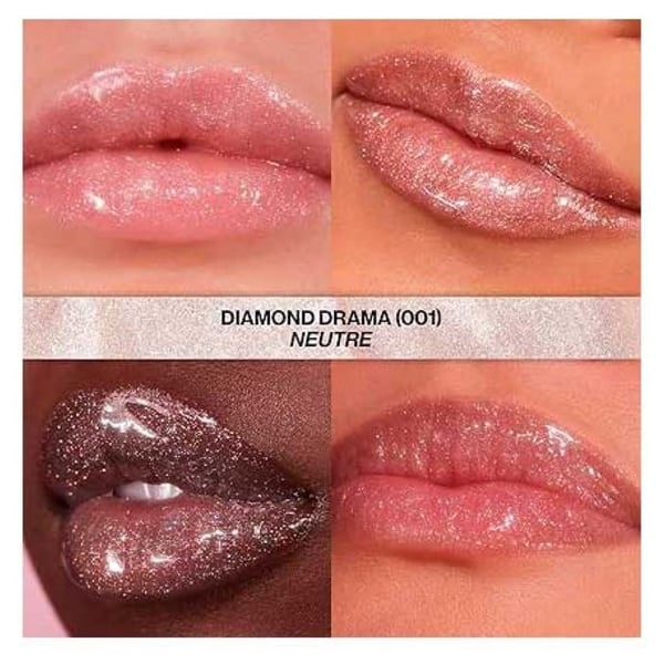 REVLON Glansläppar Super Lustrous Glimmer Nyans Diamond Drama (001) läppglans
