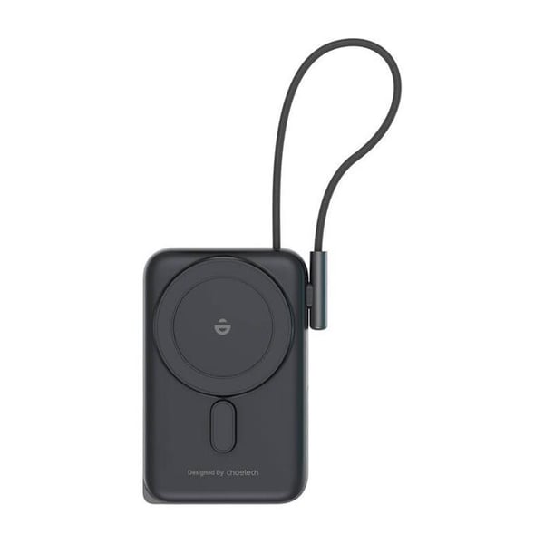 Magnetisk Powerbank - CHOETECH - B735 - 10 000 mAh - 20 W PD - USB-C kabel inkluderet