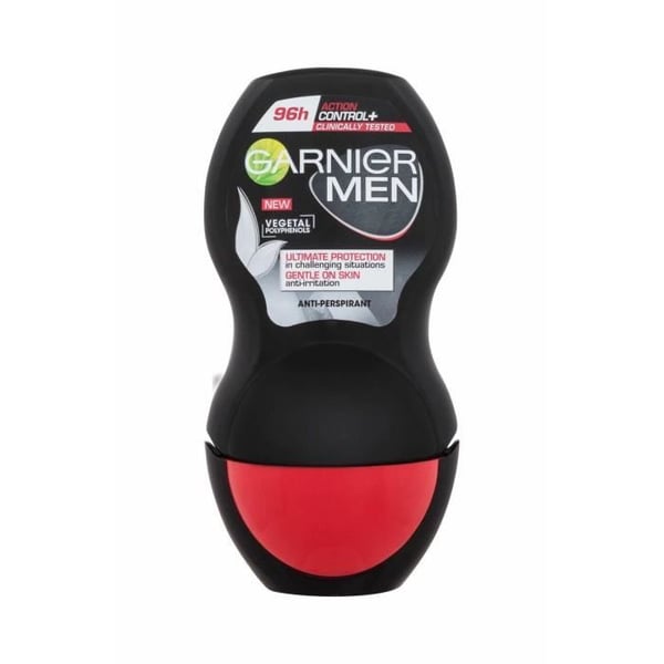 Antiperspirant - GARNIER - Men Action Control+ - 50ml - Roll-on - 96h effektivitet