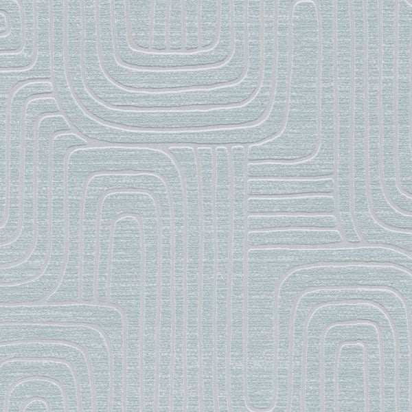 vinyl expansé 10461-35 tapet non-woven grafisk 0.53 x 10.05 m Erismann Opus grön