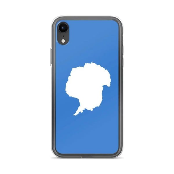 Mobilskal - PIXELFORMA - Antarktisflagga - Kompatibel med iPhone XR - Mjuk - Stötabsorberande
