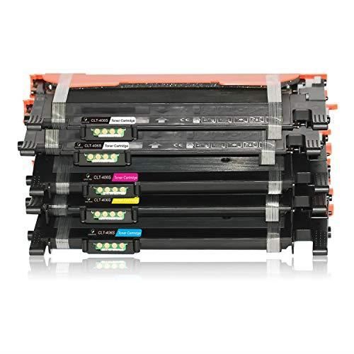 Gootior 5 Tonerkassetter Samsung CLT-406S 406S CLT-P406C CLT-K406S CLT-C406S CLT-M406S CLT-Y406S Paket med kassetter Samsung CLP Gootior 5 Tonerkassetter Samsung CLT-406S 406S CLT-P406C CLT-K406S CLT-C406S CLT-M406S CLT-Y406S Paket med kassetter Samsung CLP