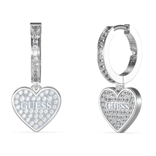 Örhängen GUESS JUBE03136JWRHT-U Steel Woman Silver Örhängen GUESS JUBE03136JWRHT-U Steel Woman Silver