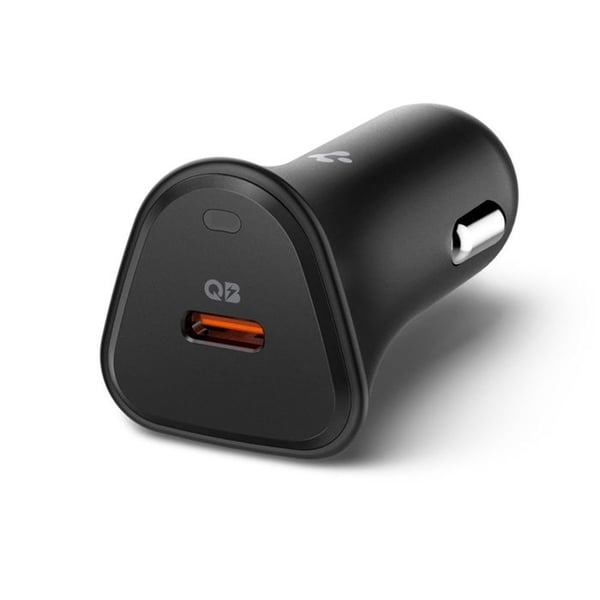Cigaretlighter oplader - SPIGEN - Essential EV301 - USB-C PD 3.0 - 30 W - Sort