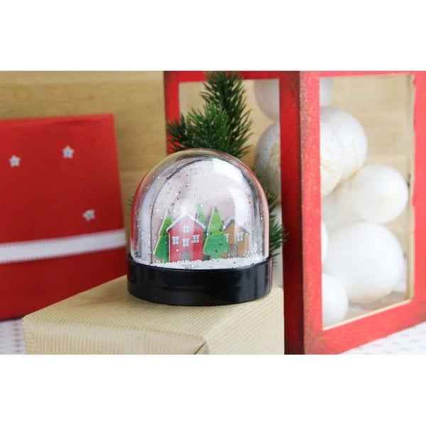 MégaCréa DIY - Målat trädekorationer jul 24 stycken