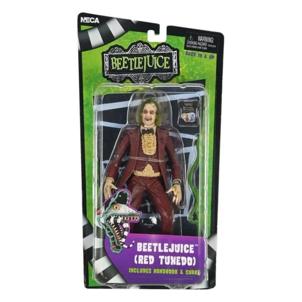 Beetlejuice 1988 figur figur Beetlejuice röd smoking 18 cm