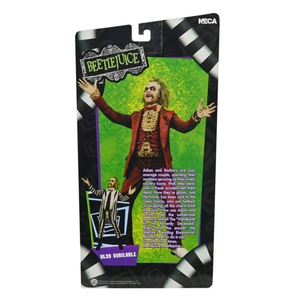 Beetlejuice 1988 figur figur Beetlejuice röd smoking 18 cm