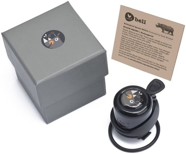 Wishbone Design Studio - Balance Bike Bell - Rhino Black