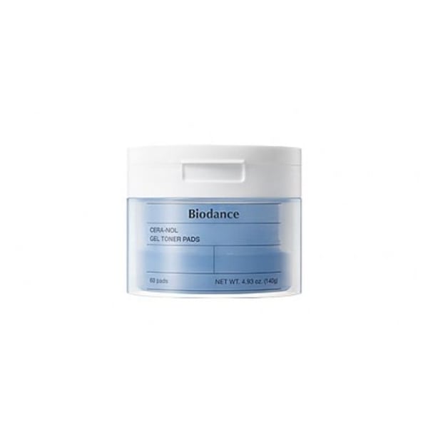 Toning pads - BIODANCE - Cera-nol Gel Toner Pads - 60 pads - Icke-komedogen - Känslig hud