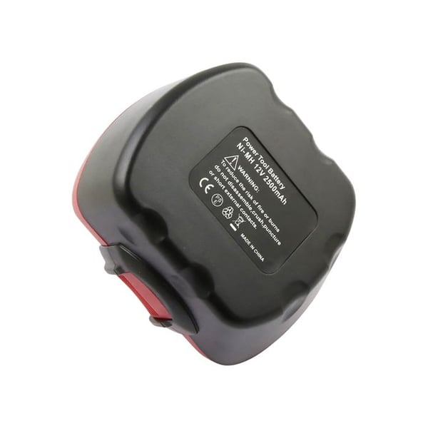 Ersättningsbatteri - AVIZAR - Bosch GSR 12 VE-2 - Ni-MH 12V - 2500mAh - Svart