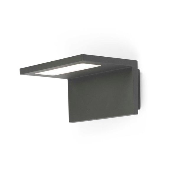 Vägglampa utomhus-ELE-Led 6W -Mörkgrå - FARO