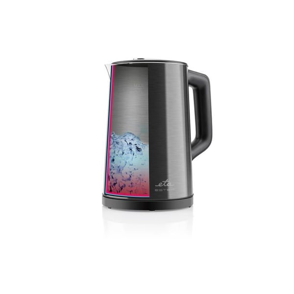 Kanna - ETA - 459790000 - 2200 W - 1,5 L - Rostfritt stål - Svart