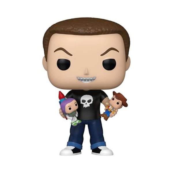 Figur, Funko Pop! - Toy Story 30-årsjubileum - Sidney Sid Phillips - Hållbar Vinyl - Perfekt Gåva