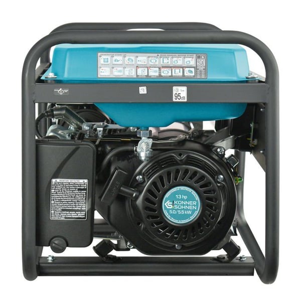 Generator - Konner & Sohnen - KS 7000E-3 ATS - 5500W - Bensin - Trefasigt