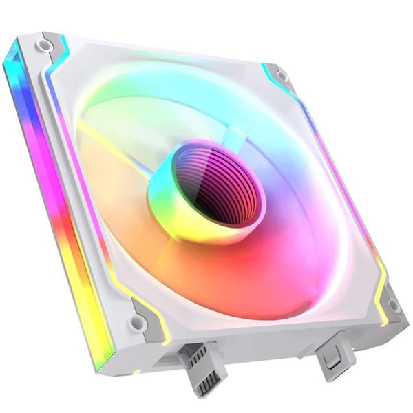 Gamingfläkt - COUGAR - SC140ARGB - 140 mm - Vit - Anpassningsbar ARGB - Tyst