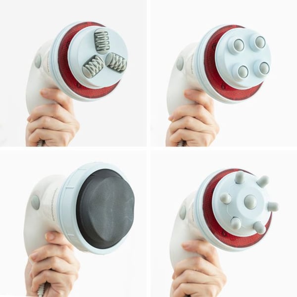 Anticellulitismassageapparat - Cellyred - 5 i 1 - Vibration - Infraröda - Trådlös