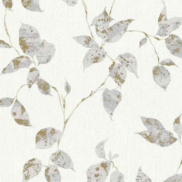 A.S. Creation Flavour 366873 non-woven tapet blommigt 0.53 m x 10.05 m grå