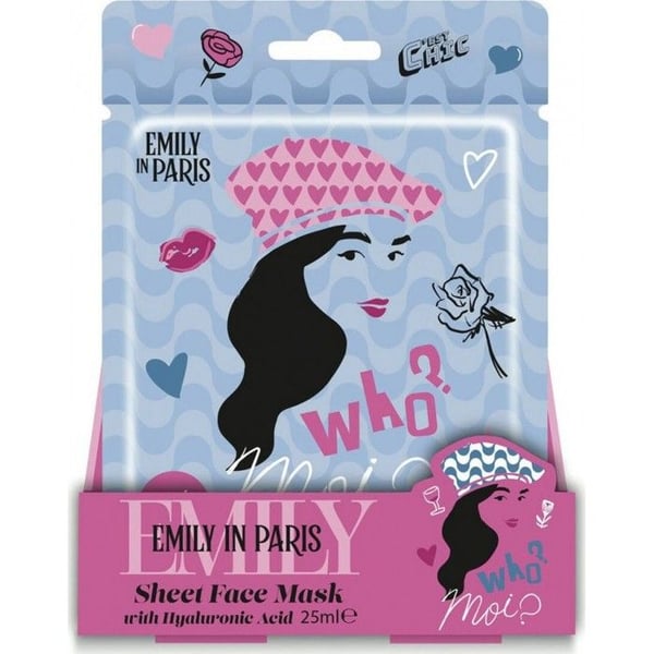 GLOSS Ansiktsmask Blå Emily i Paris! masken