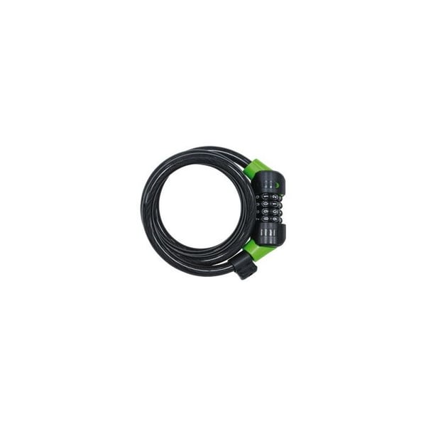 ABUS Citadel CC 180/10/C/B kabellås - svart/grön - Fritidscykel