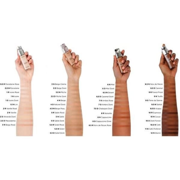 Fondation - L'OREAL - ACCORD PARFAIT 24H - 0.5.N Porcelän - 30ml - Ny Formel