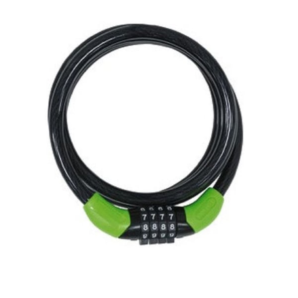 ABUS Citadel CC 180/10/C/B kabellås - svart/grön - Fritidscykel