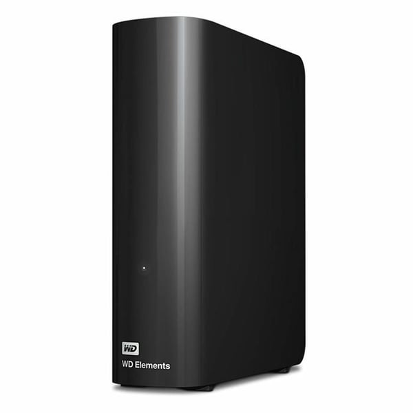 WESTERN DIGITAL Elements Desktop extern hårddisk - 8TB - USB 3.0 - Svart
